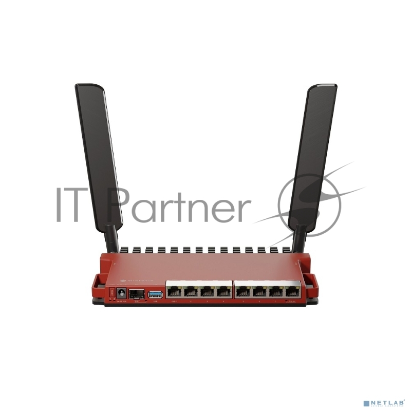 Роутер беспроводной MikroTik L009UiGS-2HaxD-IN AX600 10/100/1000BASE-TX, 2.4Ггц, 8*1Gbit, 1*SFP 2.5Gbit