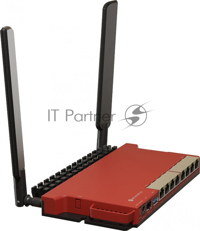 Роутер беспроводной MikroTik L009UiGS-2HaxD-IN AX600 10/100/1000BASE-TX, 2.4Ггц, 8*1Gbit, 1*SFP 2.5Gbit