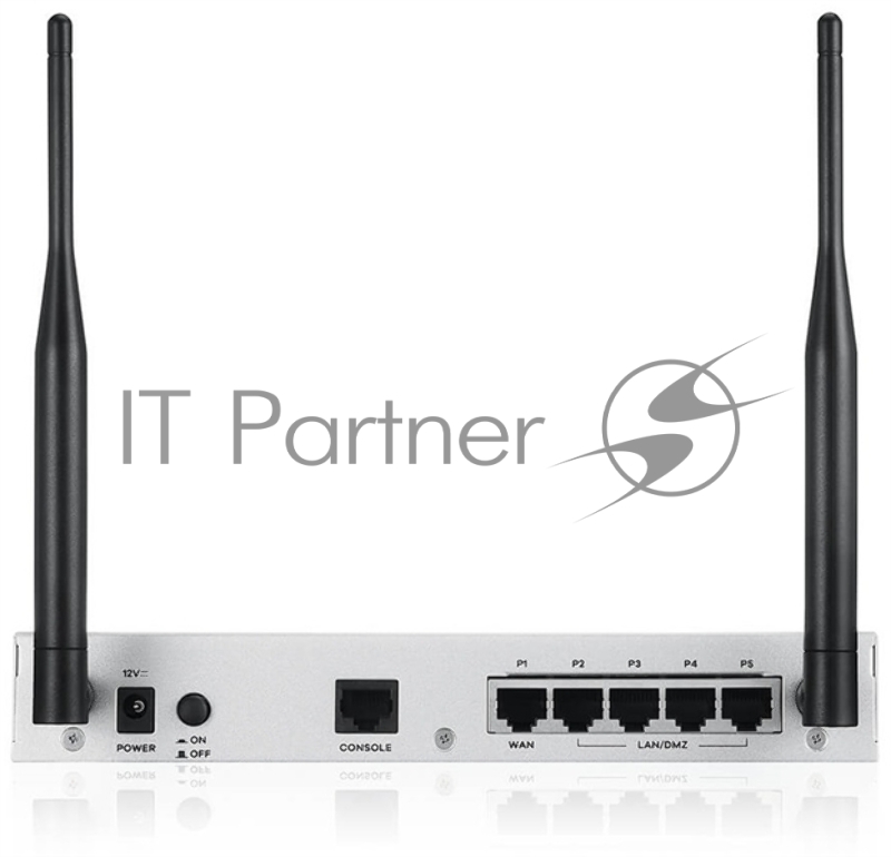 Межсетевой экран Zyxel USG FLEX 50AX, 1xWAN GE, 4xLAN/DMZ GE, Wi-Fi 6 (AX1800), 1xUSB3.0, NebulaFlex **