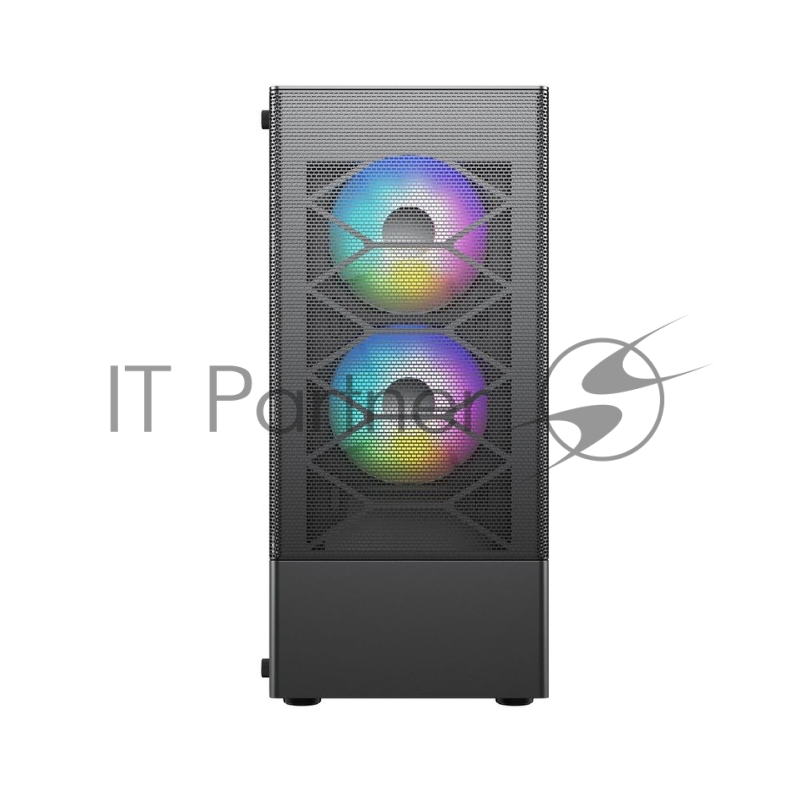 Корпус ACD Coffre 106 USB3.0*1+USB2.0*2+HD audio ,2*12cm F1 ARGB fans at front(Slave fans) ,1*12cm F1 ARGB fan at rear (Master fan), TG