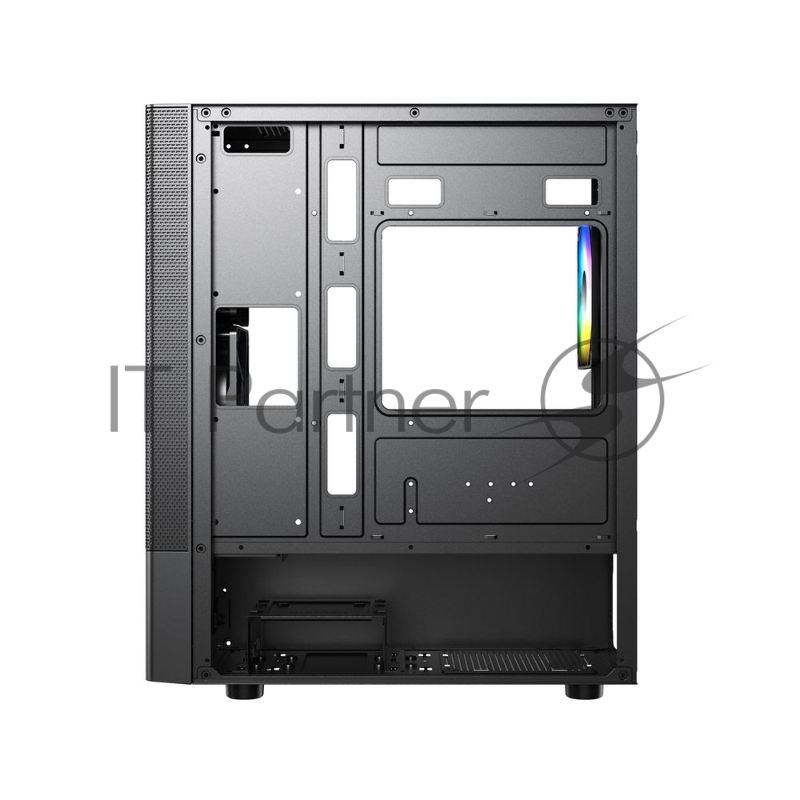 Корпус ACD Coffre 106 USB3.0*1+USB2.0*2+HD audio ,2*12cm F1 ARGB fans at front(Slave fans) ,1*12cm F1 ARGB fan at rear (Master fan), TG