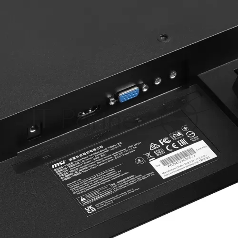 Монитор LCD PRO MP251 24.5 16:9 1920х1080(FHD) IPS, nonGLARE, 100 Hz, 300 cd/m2, H178°/V178°, 1300:1, 16.7M, 1ms, VGA, HDMI, Tilt, Speakers, 1Y, Black