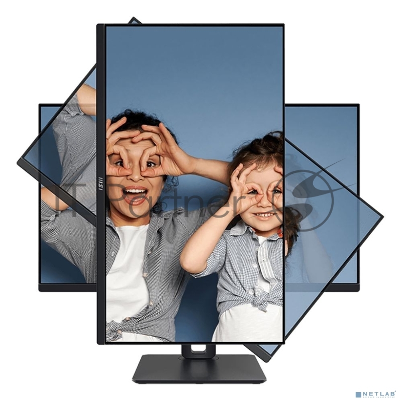 Монитор MSI PRO MP251P 24.5 16:9 FHD(1920x1080) IPS Flat,1ms(MPRT),1300:1,100M:1,3 1.4,VGA(D-Sub),Speaker,Tilt,Sw