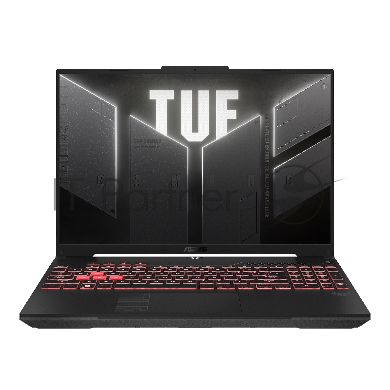 Ноутбук ASUS TUF A16 FA607PI-QT039 16 QHD+ IPS 400N 165Hz/R9-7845HX/16Gb/1Tb SSD/RTX 4070 8Gb/DOS/Gray*