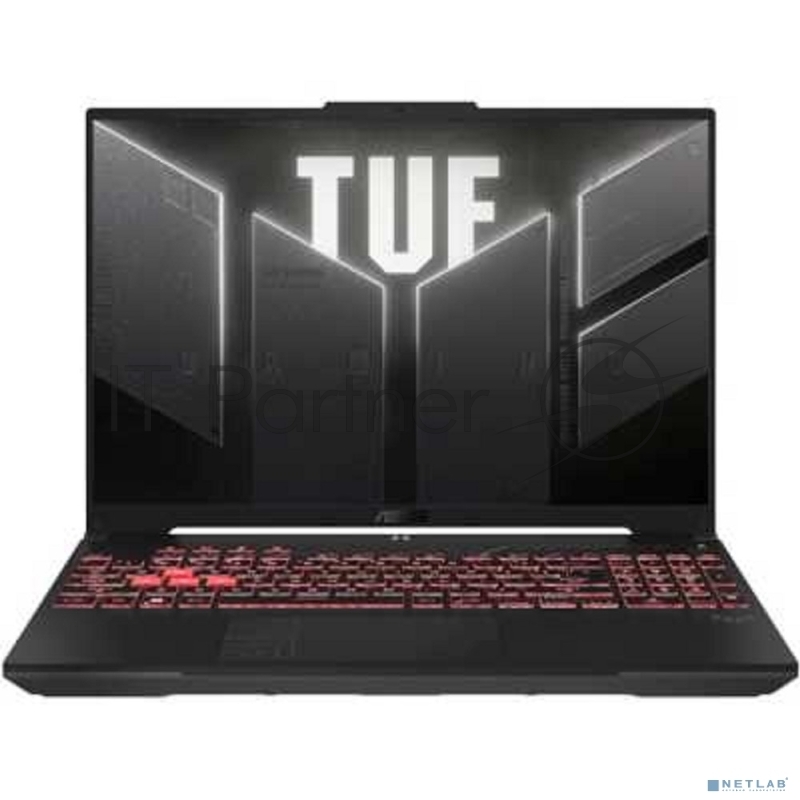 Ноутбук ASUS TUF A16 FA607PI-QT039 16 QHD+ IPS 400N 165Hz/R9-7845HX/16Gb/1Tb SSD/RTX 4070 8Gb/DOS/Gray*
