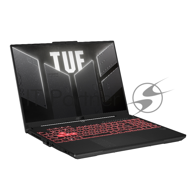 Ноутбук ASUS TUF A16 FA607PI-QT039 16 QHD+ IPS 400N 165Hz/R9-7845HX/16Gb/1Tb SSD/RTX 4070 8Gb/DOS/Gray*