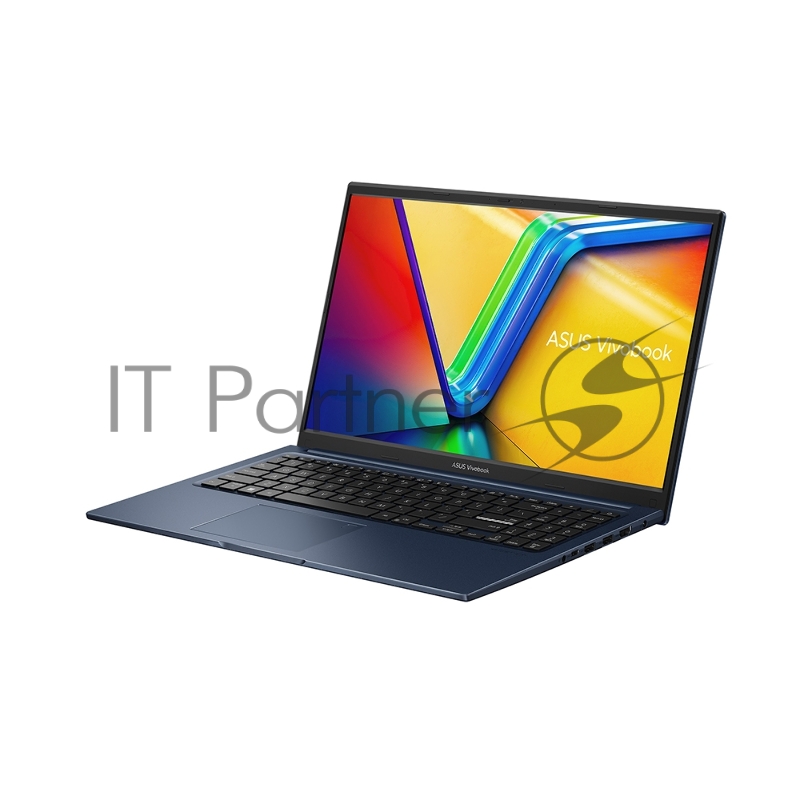 Ноутбук ASUS X1504ZA-BQ1416 15.6(1920x1080 (матовый) IPS)/Intel Core i5 1235U(1.3Ghz)/8192Mb/512PCISSD UHD Graphics/Cam/BT/WiFi/42WHr/war 1y/1.7kg/Quiet Blue/DOS