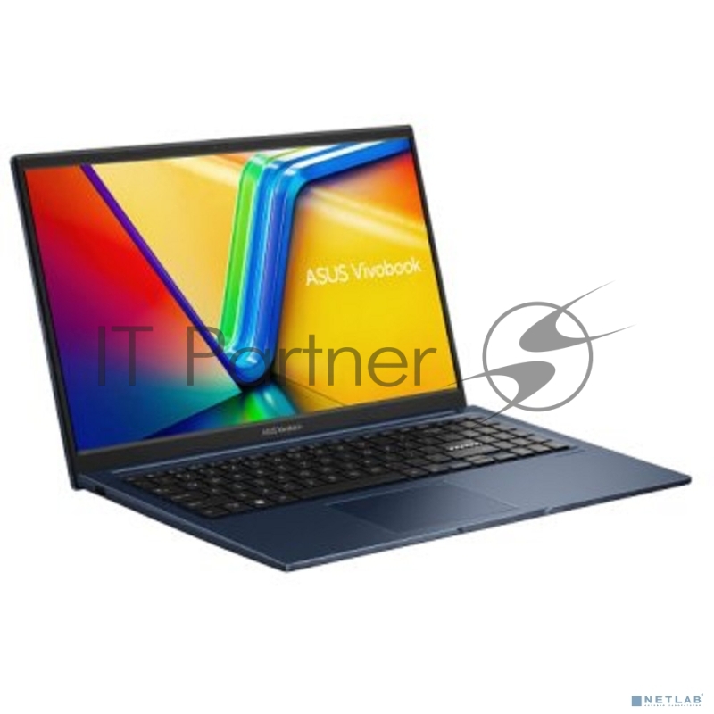 Ноутбук ASUS X1504ZA-BQ1416 15.6(1920x1080 (матовый) IPS)/Intel Core i5 1235U(1.3Ghz)/8192Mb/512PCISSD UHD Graphics/Cam/BT/WiFi/42WHr/war 1y/1.7kg/Quiet Blue/DOS