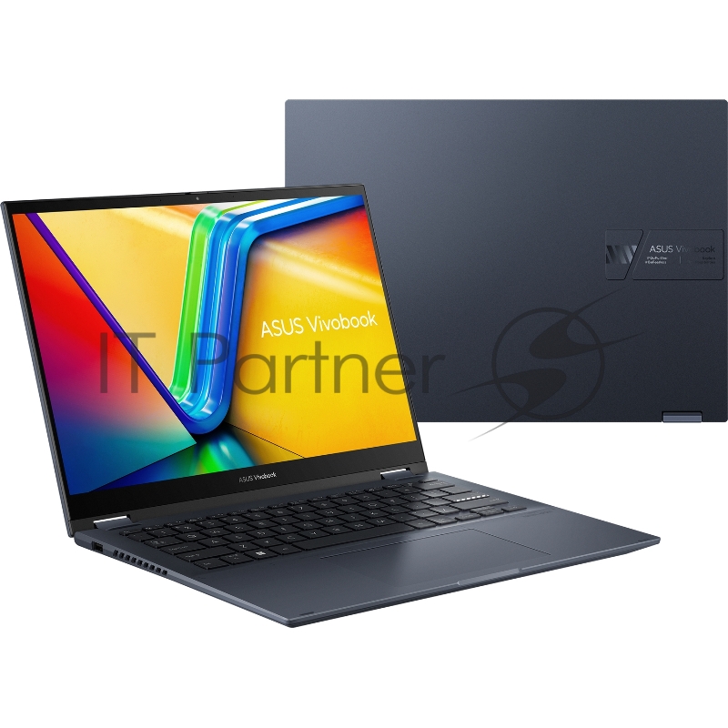 Ноутбук ASUS TP3402VA-LZ350W flip 14(1920x1200 (матовый) IPS)/Touch/Intel Core i5 1335U(1.3Ghz)/16384Mb/512PCISS UHD Graphics/Cam/BT/WiFi/50WHr/war 1y/1.5kg/Quiet Blue/Win11Home + NumberPad стилус