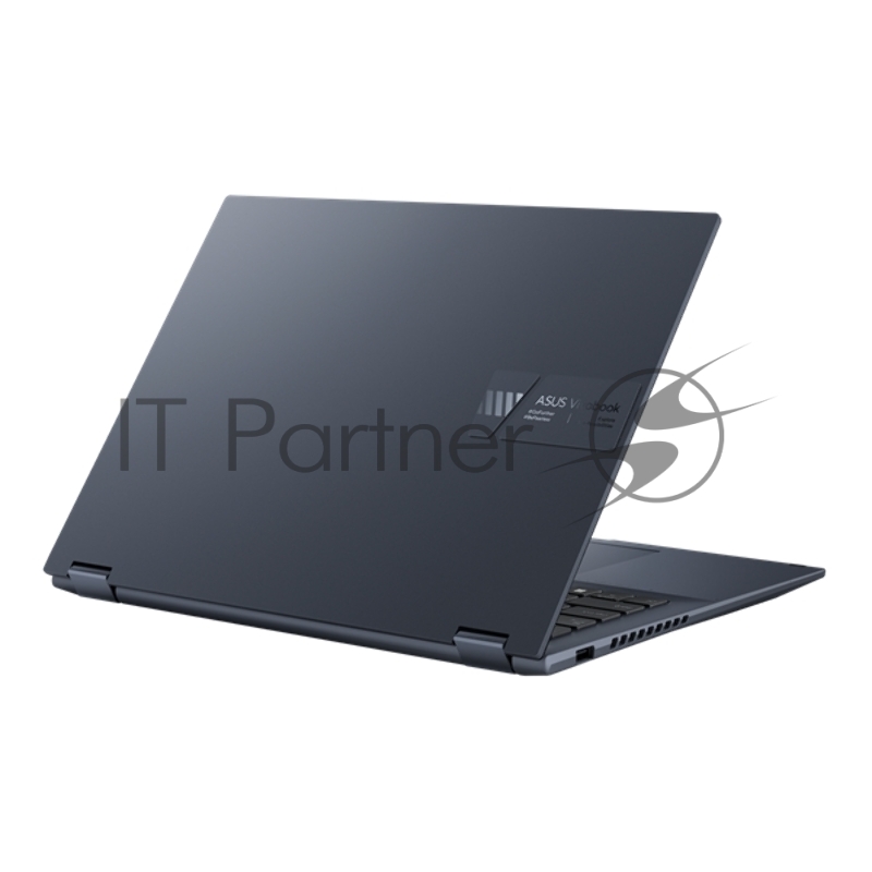 Ноутбук ASUS TP3402VA-LZ350W flip 14(1920x1200 (матовый) IPS)/Touch/Intel Core i5 1335U(1.3Ghz)/16384Mb/512PCISS UHD Graphics/Cam/BT/WiFi/50WHr/war 1y/1.5kg/Quiet Blue/Win11Home + NumberPad стилус