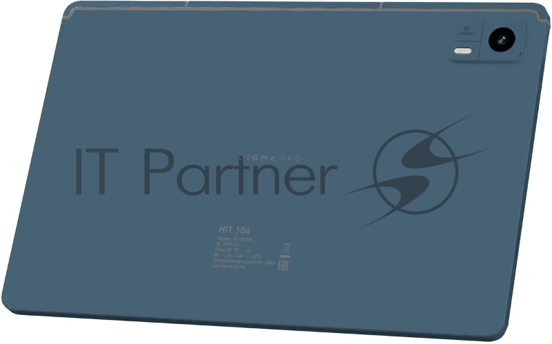 Планшет Digma Pro HIT 104 T606 (1.6) 8C RAM8Gb ROM128Gb 10.1 In-Cell 1920x1200 3G 4G Android 13 синий 13Mpix 5Mpix BT GPS WiFi Touch microSD 128Gb 7000mAh