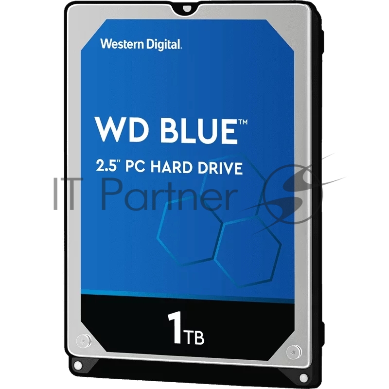 Жесткий диск 1TB WD Blue (WD10SPZX-08Z10T2) {SATA 6Gb/s, 5400 rpm, 128Mb buffer}