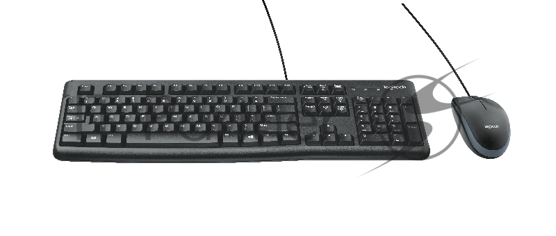 Клавиатура + мышь Logitech Desktop MK120 (русская раскладка)