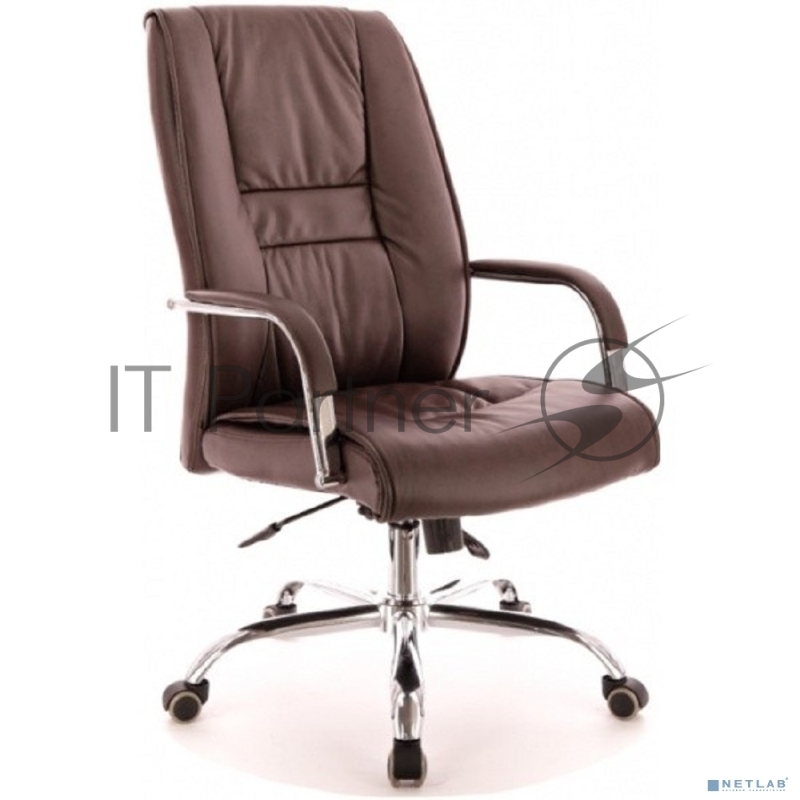 Кресло Everprof Kent TM Экокожа Коричневый