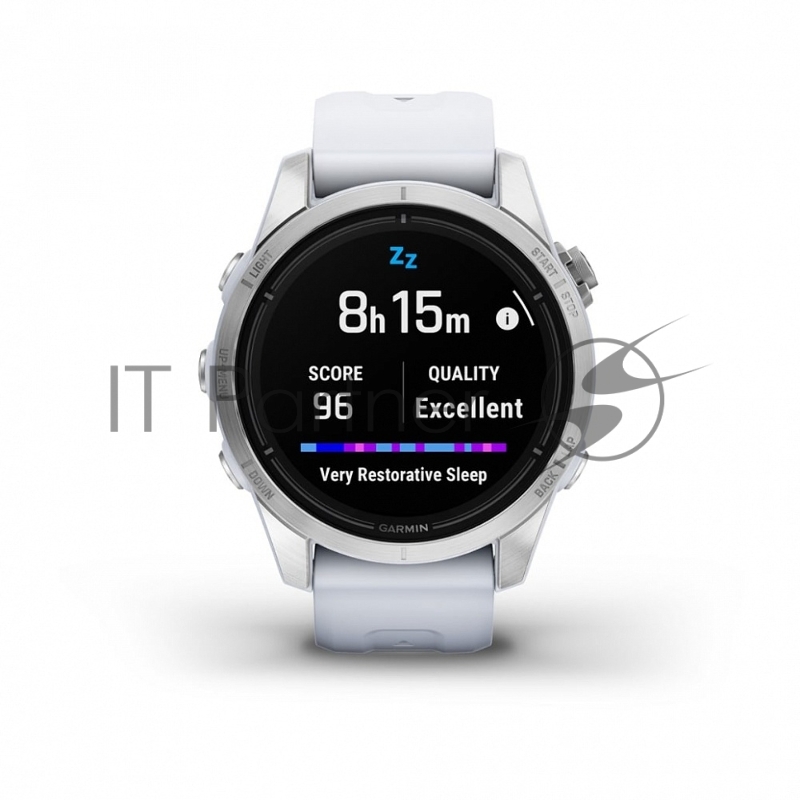 Часы Garminn EPIX PRO g2 42mm SS Whitestone 010-02802-01 26219 753759317959