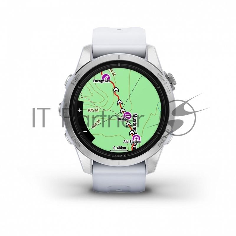 Часы Garminn EPIX PRO g2 42mm SS Whitestone 010-02802-01 26219 753759317959