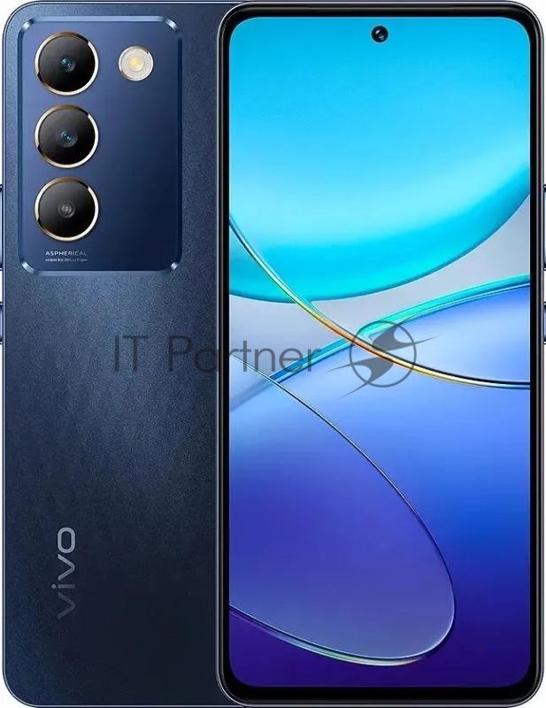 Смартфон VIVO V30 Lite Black, 17,01 см (6.67) 2400 x 1080, 2,8 ГГц+1,9 ГГц, 8 Core, 8GB RAM, 128GB, 1 ТБ, 50 МП + 2 МП/8Mpix, 2 Sim, 2G, 3G, LTE, BT v5.0, Wi-Fi, NFC, GPS, Type-C, 5000mAh, Android 14, 186g, 163,17 ммx75,85 ммx7,79 мм