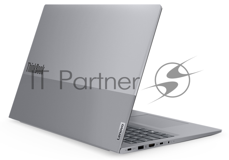 Ноутбук Lenovo ThinkBook 16 G6 IRL 16 WUXGA (1920x1200) IPS AG 300N, i5-1335U 1.3GHz, 1x16GB DDR5 5200, 512GB SSD M.2, Intel UHD, WiFi 6, BT, FPR, FHD Cam, 45Wh, 65W USB-C, Win 11 Pro, 1Y, 1.7kg