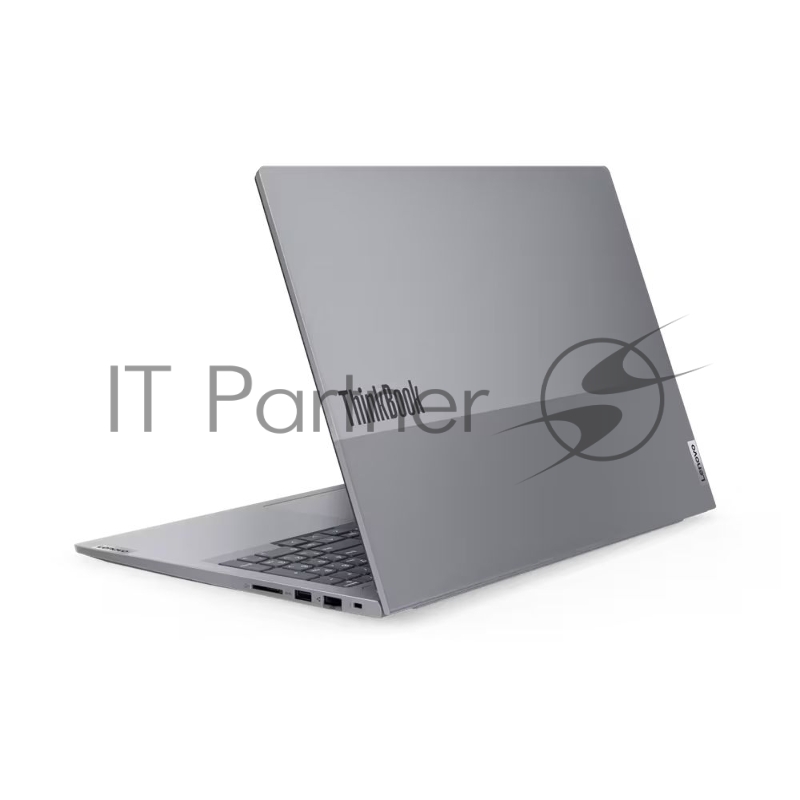 Ноутбук Lenovo ThinkBook 16 G6 IRL 16 WUXGA (1920x1200) IPS AG 300N, i5-1335U 1.3GHz, 1x16GB DDR5 5200, 512GB SSD M.2, Intel UHD, WiFi 6, BT, FPR, FHD Cam, 45Wh, 65W USB-C, Win 11 Pro, 1Y, 1.7kg