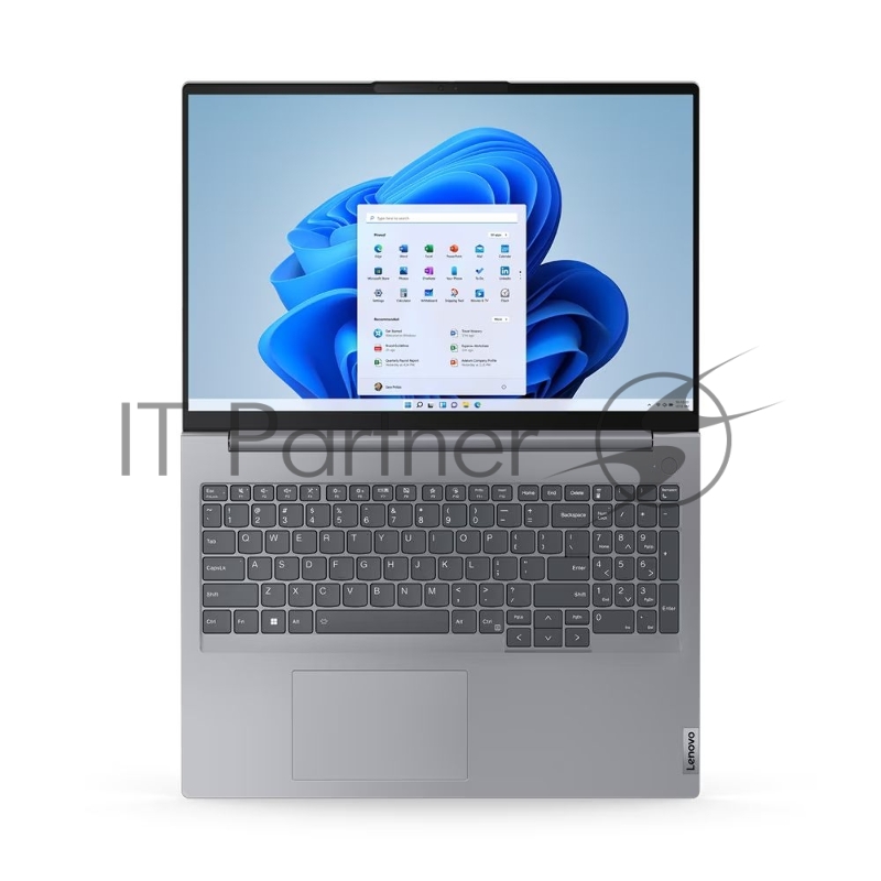Ноутбук Lenovo ThinkBook 16 G6 IRL 16 WUXGA (1920x1200) IPS AG 300N, i5-1335U 1.3GHz, 1x16GB DDR5 5200, 512GB SSD M.2, Intel UHD, WiFi 6, BT, FPR, FHD Cam, 45Wh, 65W USB-C, Win 11 Pro, 1Y, 1.7kg
