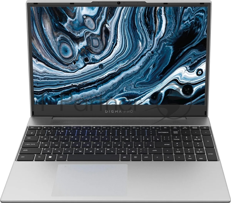 Ноутбук Digma Pro Breve Ryzen 5 5500U 8Gb SSD512Gb AMD Radeon 15.6 IPS FHD (1920x1080) Windows 11 Professional silver WiFi BT Cam 4500mAh (DN15R5-8DXW03)