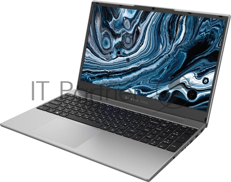 Ноутбук Digma Pro Breve Ryzen 5 5500U 16Gb SSD512Gb AMD Radeon 15.6 IPS FHD (1920x1080) Windows 11 Professional silver WiFi BT Cam 4500mAh (DN15R5-ADXW03)