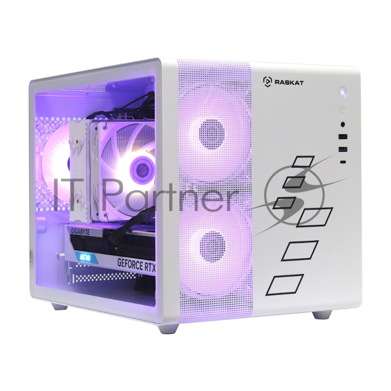 Компьютер Raskat Strike 520 (Cоre i5 13400F, RAM 32GB, SSD 1024GB, HDD 2TB, RTX4060Ti 8GB, White, NoOS)