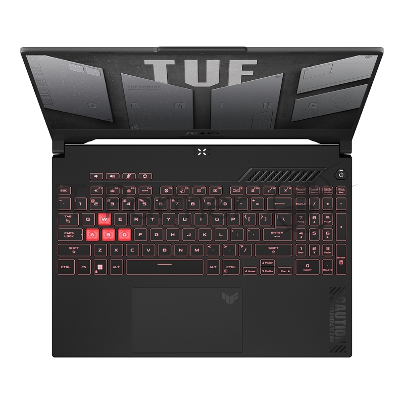 Ноутбук ASUS TUF F15 FX507VU-LP201 15.6 FHD IPS 250N 144Hz/i7-13620H/16GB/512GB SSD/RTX 4050 6GB/DOS/Gray*