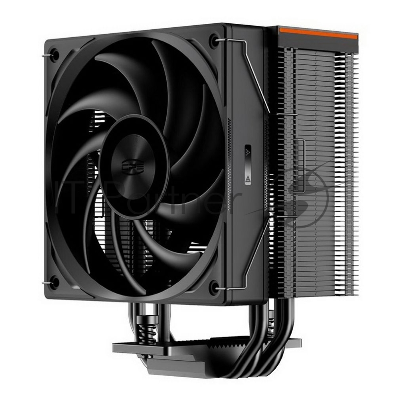 Вентилятор PCCooler RZ400 BK S115X/1200/1700/18XX/AM4/AM5 (18 шт/кор, TDP 230W, 1x120mm PWM FAN, 4 тепловые трубки 6мм, 500-2200RPM, 28-32dBa)
