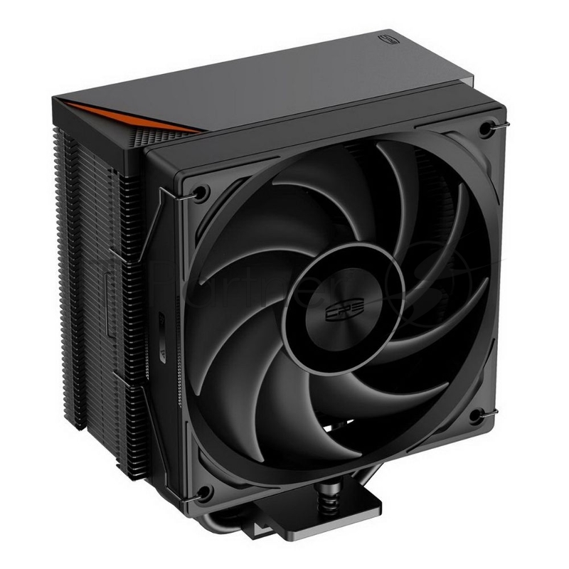 Вентилятор PCCooler RZ400 BK S115X/1200/1700/18XX/AM4/AM5 (18 шт/кор, TDP 230W, 1x120mm PWM FAN, 4 тепловые трубки 6мм, 500-2200RPM, 28-32dBa)