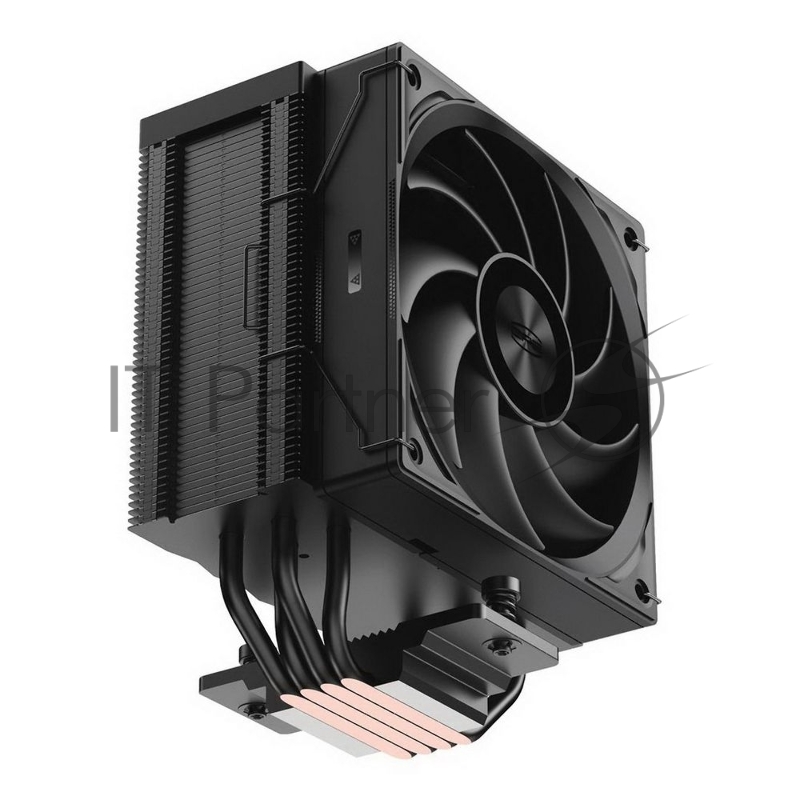 Вентилятор PCCooler RZ400 BK S115X/1200/1700/18XX/AM4/AM5 (18 шт/кор, TDP 230W, 1x120mm PWM FAN, 4 тепловые трубки 6мм, 500-2200RPM, 28-32dBa)