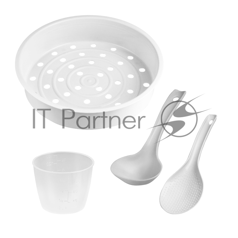 Мультиварка GALAXY LINE GL 2646, белый с серебристым, 1200 Вт, 31 программа, чаша с антипригарным покрытием обьемом 5 л, пластиковая ложка, половник, емкость для приготовления на пару, мерный стакан, съемный шнур питания, книга рецептов