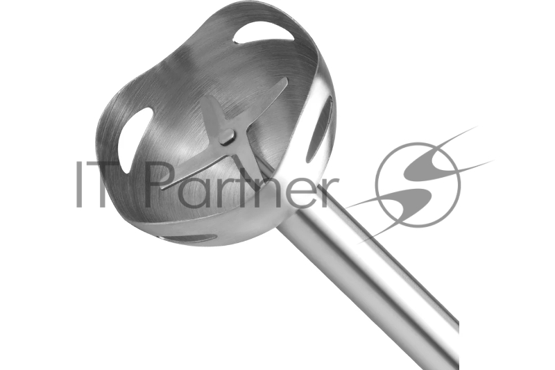 Блендер GALAXY LINE GL 2166, черный с серебристым, погружной, 800 Вт, 15000 об/мин, четырехлопастный нож, медный двигатель DC, защита от разбрызгивания, мерный стакан 500 мл, книга рецептов