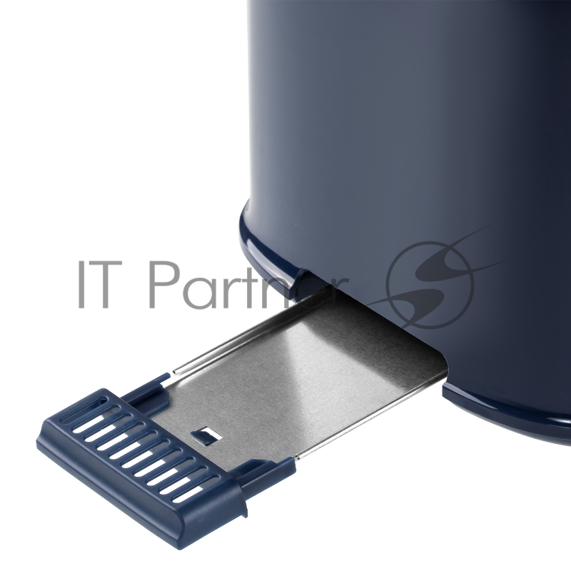 Тостер электрический GALAXY LINE GL 2913, синий, пластик, 900 Вт, функция подогрева, 5 степеней поджарки, защитная крышка от пыли, функция автоматического центрирования тостов, кнопка отмены приготовления, съемный поддон для крошек