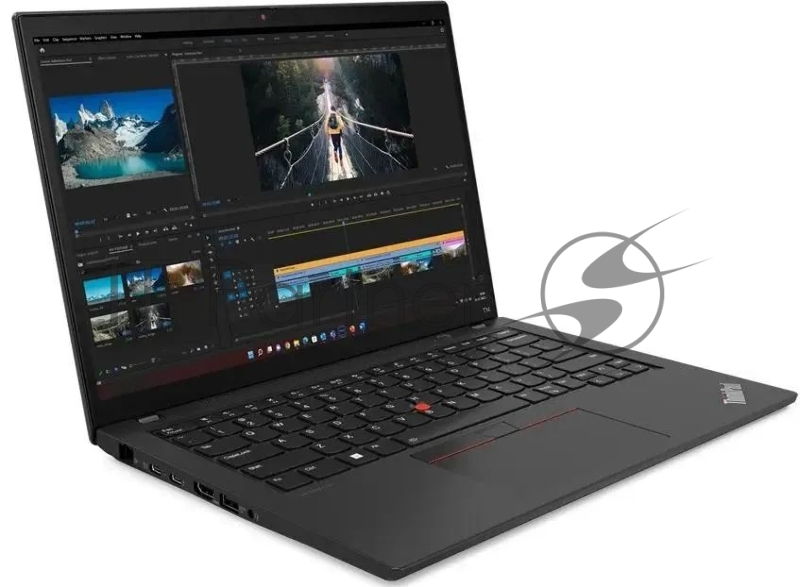 Ноутбук ThinkPad T14 G4 14 2.2K (2240x1400) IPS, i7-1360P, 16GB DDR5 4800, 512GB SSD M.2, WiFi, BT, HD Cam, KB ENG,Win 11 ProENG, 1Y