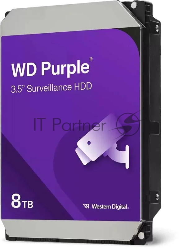 Жесткий диск 8TB WD Purple (WD85PURZ) {Serial ATA III, 5640- rpm, 256Mb, 3.5}