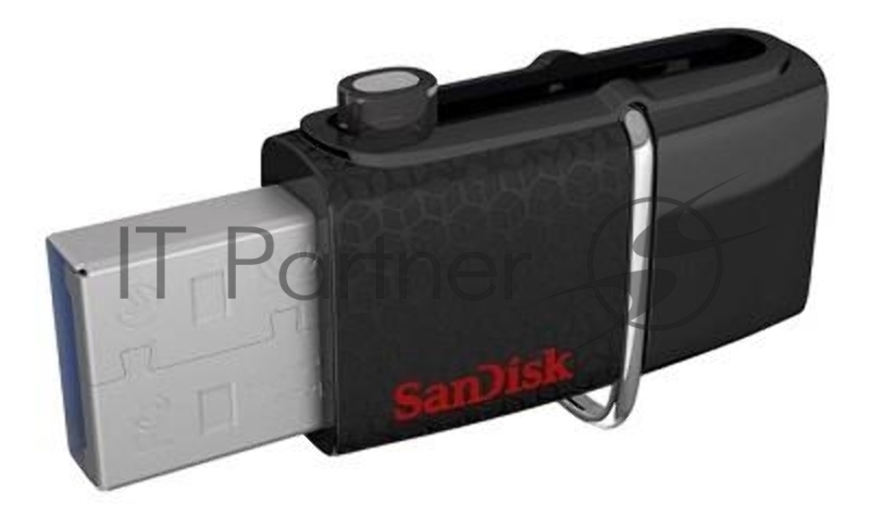 носитель информации SanDisk USB Drive 64Gb Ultra Dual SDDD2-064G-G46 {USB3.0, Black}