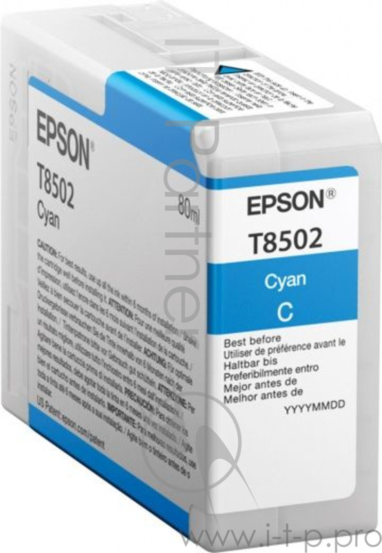 Картридж EPSON T8502 голубой для SC-P800