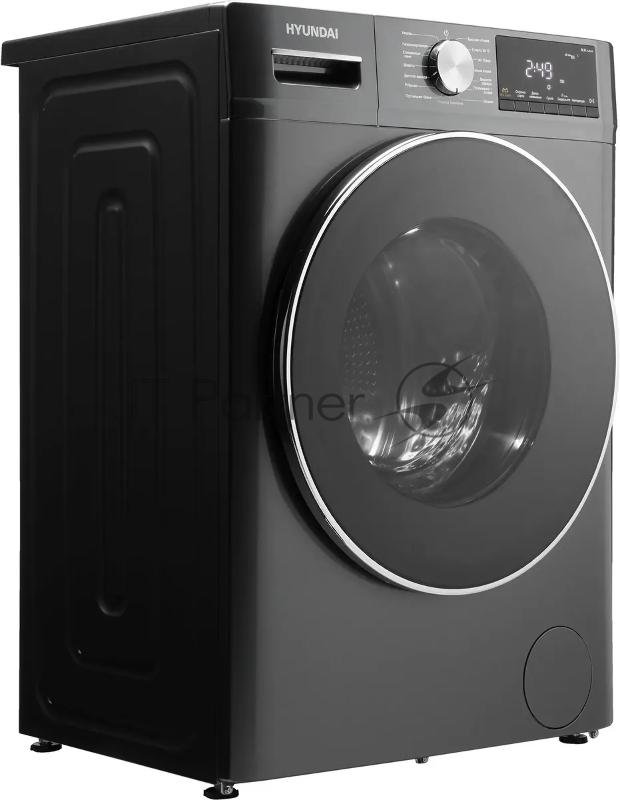 Стиральная машина Hyundai WFD8401 класс: A загр.фронтальная макс.:8кг (с сушкой) темно-серый
