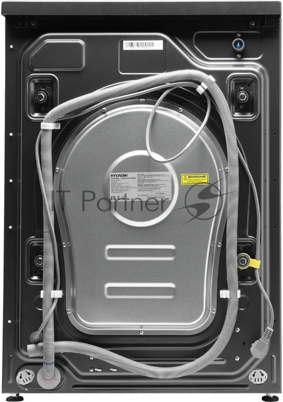 Стиральная машина Hyundai WFD8401 класс: A загр.фронтальная макс.:8кг (с сушкой) темно-серый