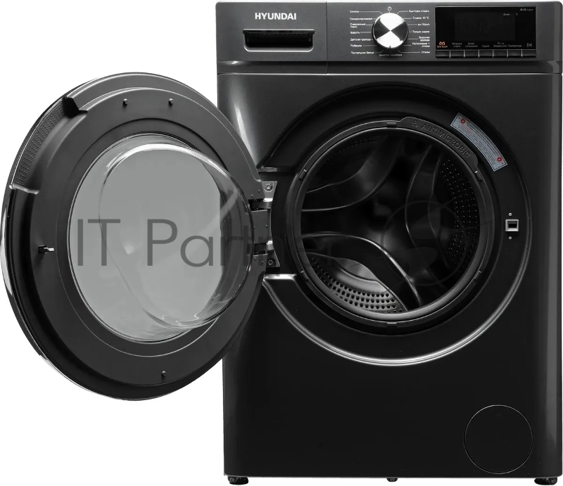 Стиральная машина Hyundai WFD8401 класс: A загр.фронтальная макс.:8кг (с сушкой) темно-серый
