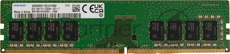 Оперативная память Samsung 8Gb DDR4 3200MHz PC25600 CL21 1.2V OEM (M378A1K43EB2-CWE)