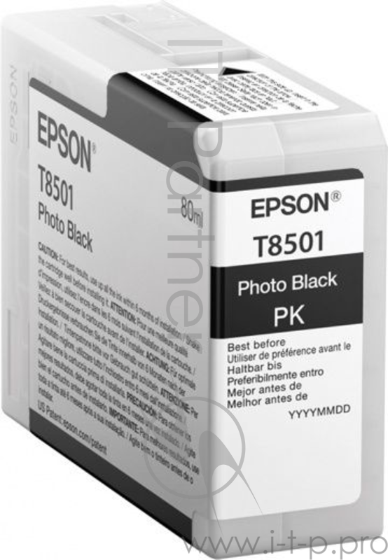 Картридж EPSON T8501 черный фото для SC-P800