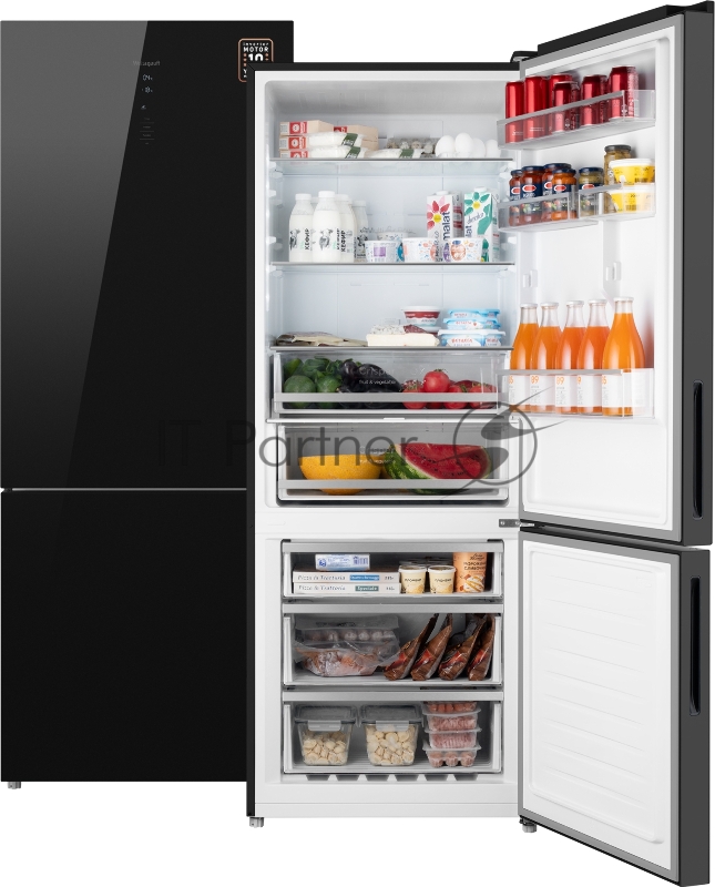 Холодильник WEISSGAUFF WRK 1970 DBG INVERTER NO FROST BLACK