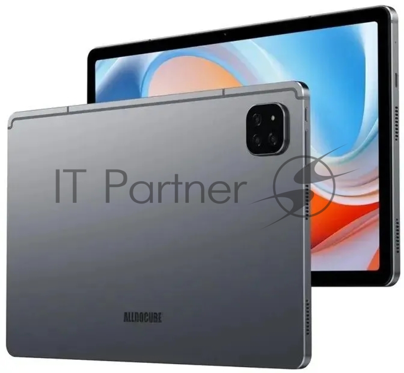Планшет Alldocube Iplay 60 T606 (2.0) 8C RAM4Gb ROM128Gb 10.95 IPS 2000x1200 3G 4G Android 13 серый 16Mpix 5Mpix BT GPS WiFi Touch microSD 2Tb 7000mAh