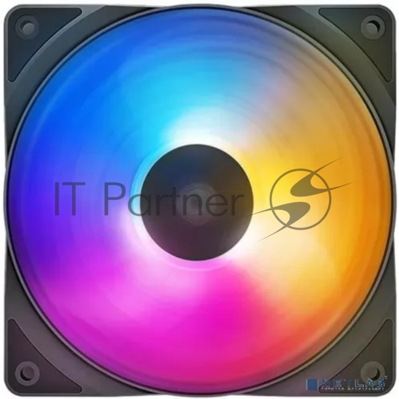 Вентилятор DEEPCOOL RF120FS RGB 120x120x25мм (96шт./кор, PWM, RGB подсветка, 500-1500об/мин) Retail