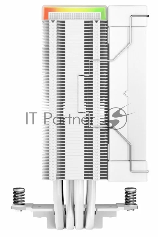 Кулер DEEPCOOL AK400 DIGITAL WH LGA1700/1200/115X/AM5/AM4 (18шт/кор, TDP 260W, PWM, Fan 120mm, 4 тепл. трубки, ARGB, белый) RET