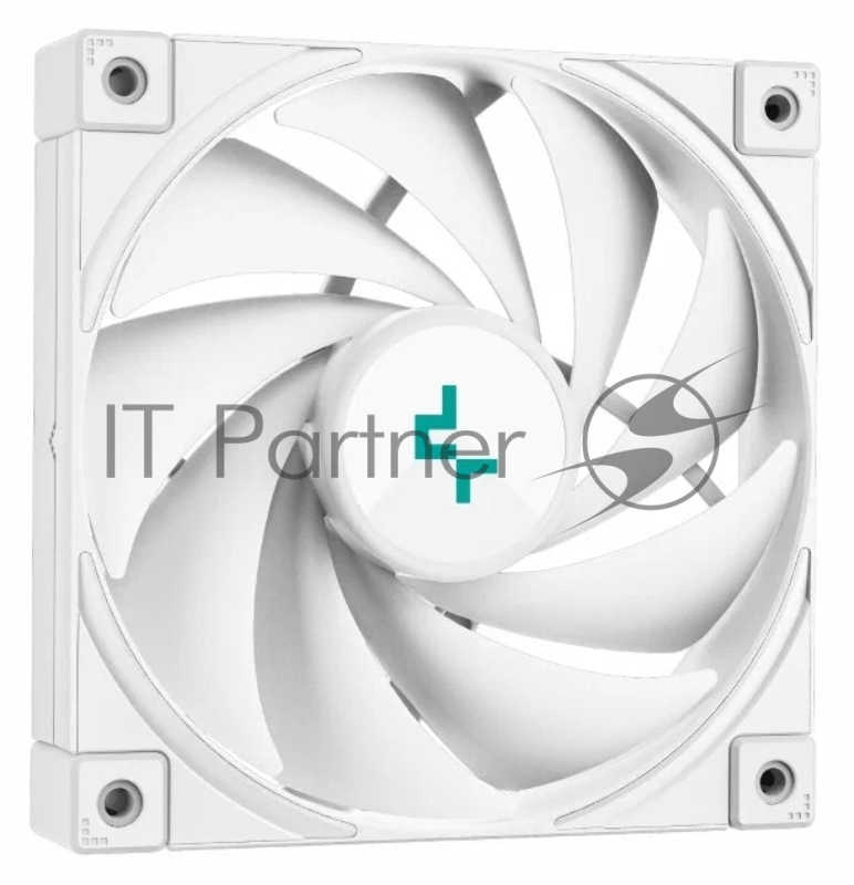 Кулер DEEPCOOL AK400 DIGITAL WH LGA1700/1200/115X/AM5/AM4 (18шт/кор, TDP 260W, PWM, Fan 120mm, 4 тепл. трубки, ARGB, белый) RET