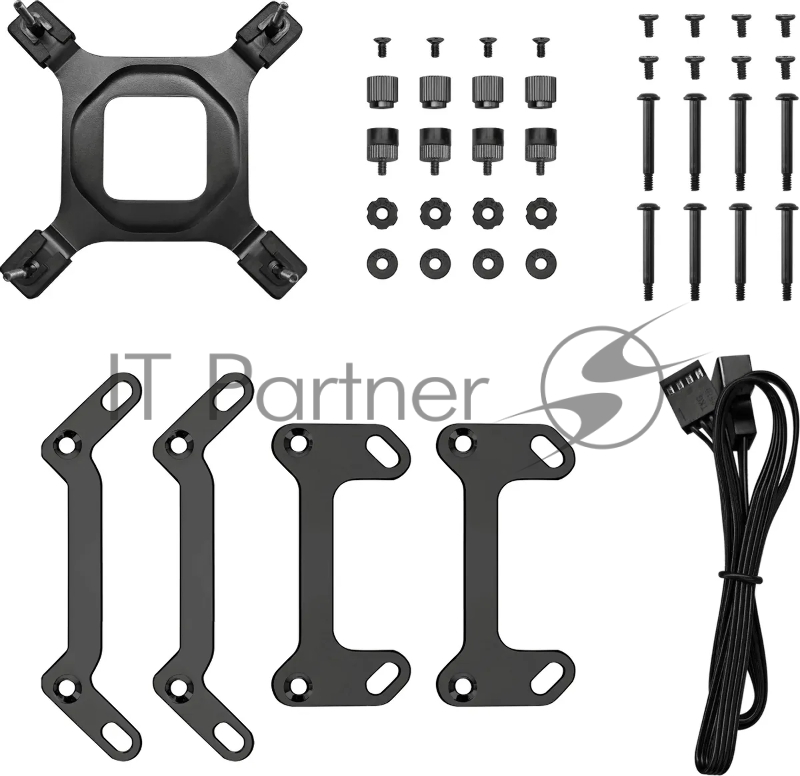 Система водяного охлаждения Deepcool Mystique 240 Soc-AM5/AM4/1151/1200/1700 черный 4-pin 36.49dB Al 1543gr Ret