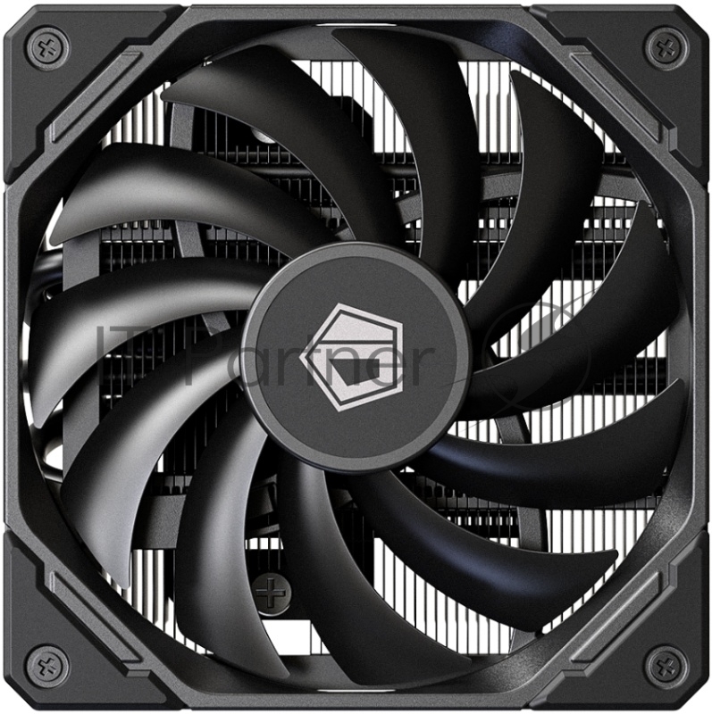 Кулер для процессора ID-COOLING IS-65-XT BLACK LGA1700/1200/115X/AM5/AM4 низкопрофильный высота 65mm (18шт/кор, TDP 125W, PWM, 4 тепл.трубок + медная база, FAN 120mm, черный) BOX